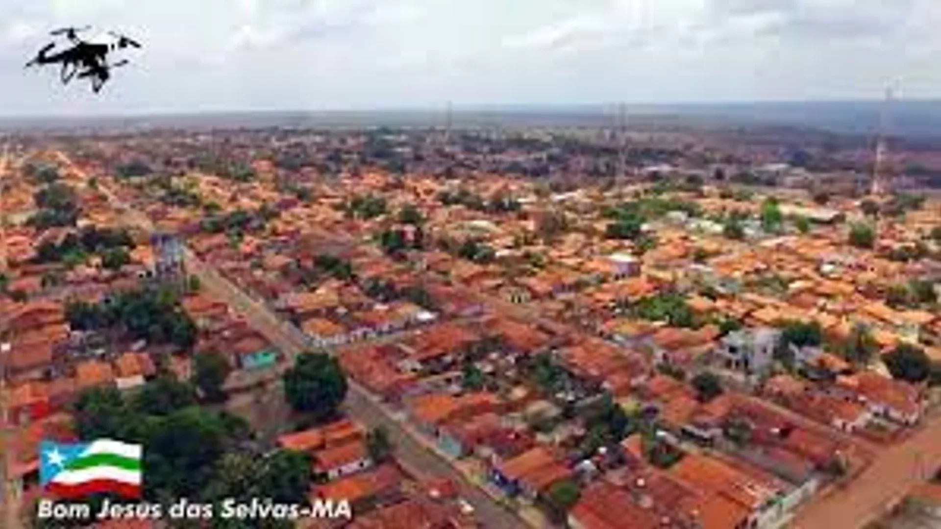 Bom Jesus das Selvas - Maranhão Vista da cidade de Bom Jesus das Selvas, Maranhão