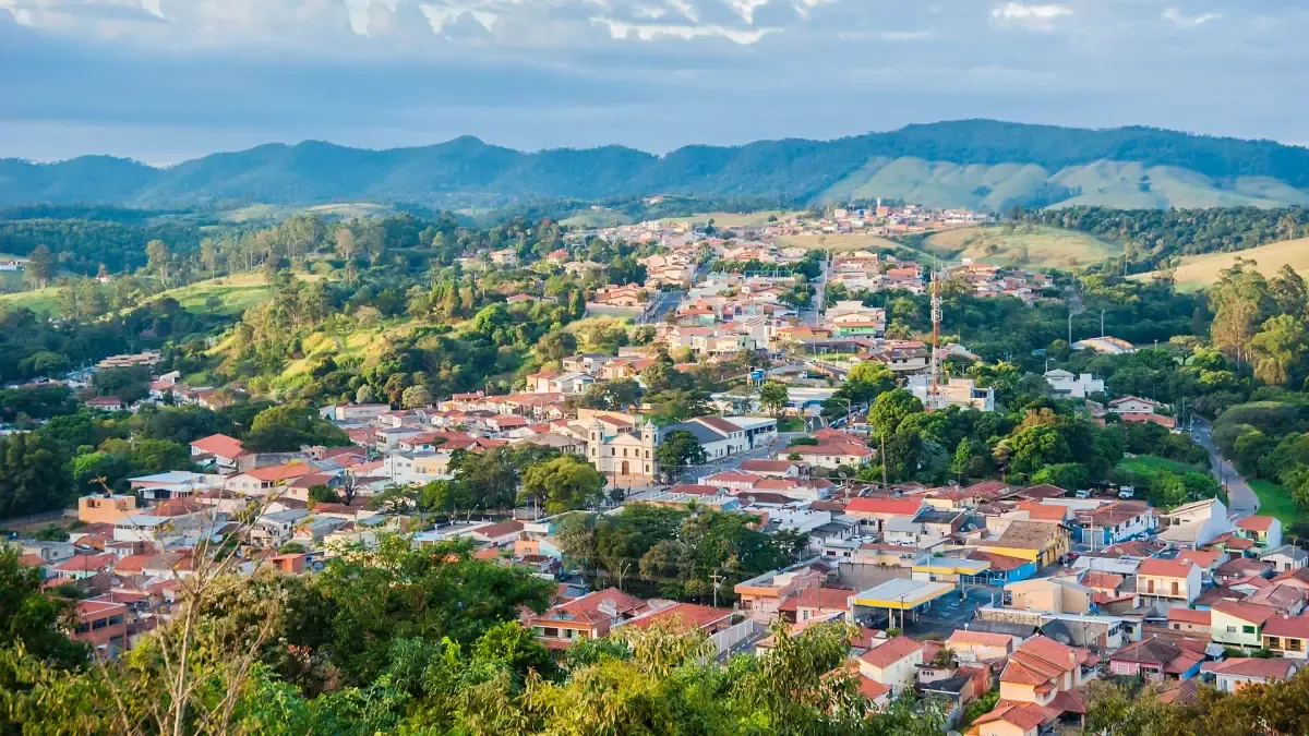 Vista da cidade de Cabreúva, São Paulo