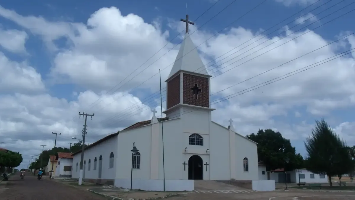Vista da cidade de Capitão de Campos, Piauí