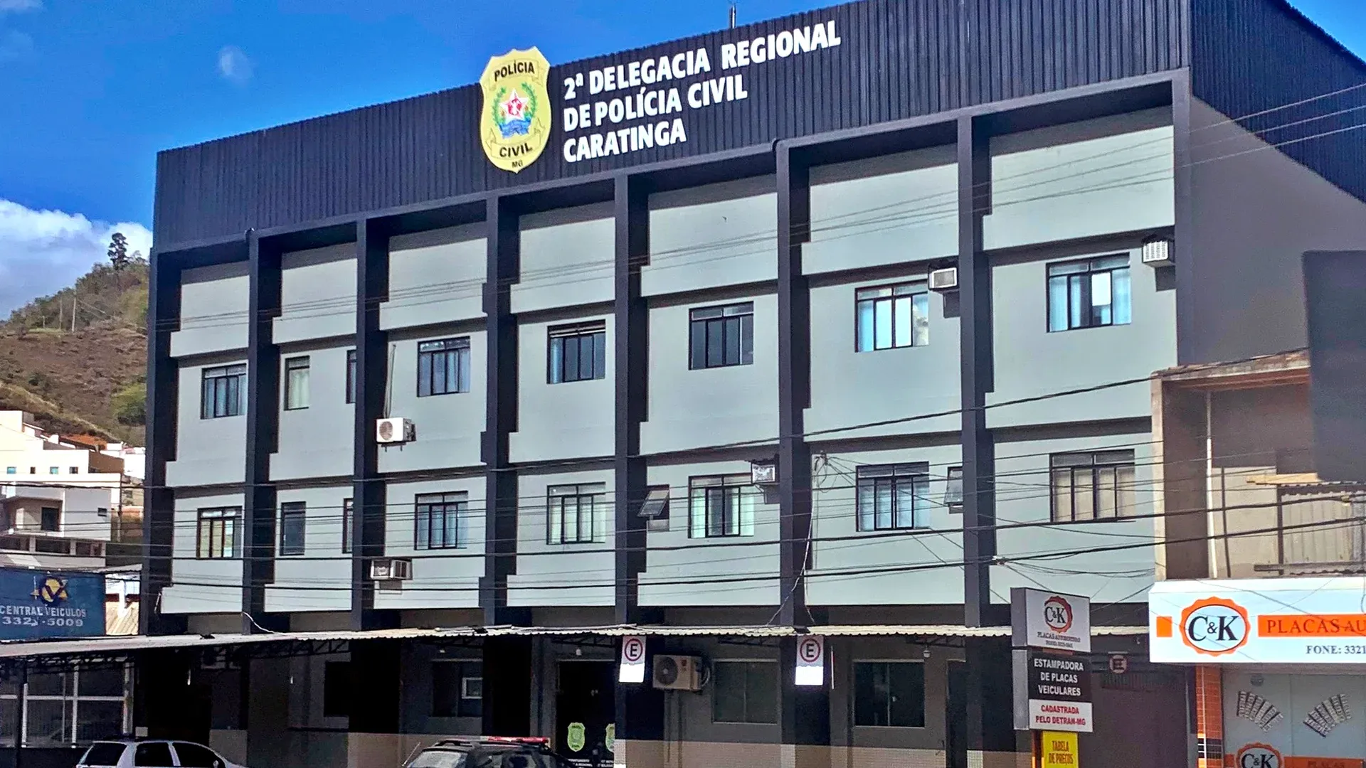 Vista da cidade de Caratinga, Minas Gerais