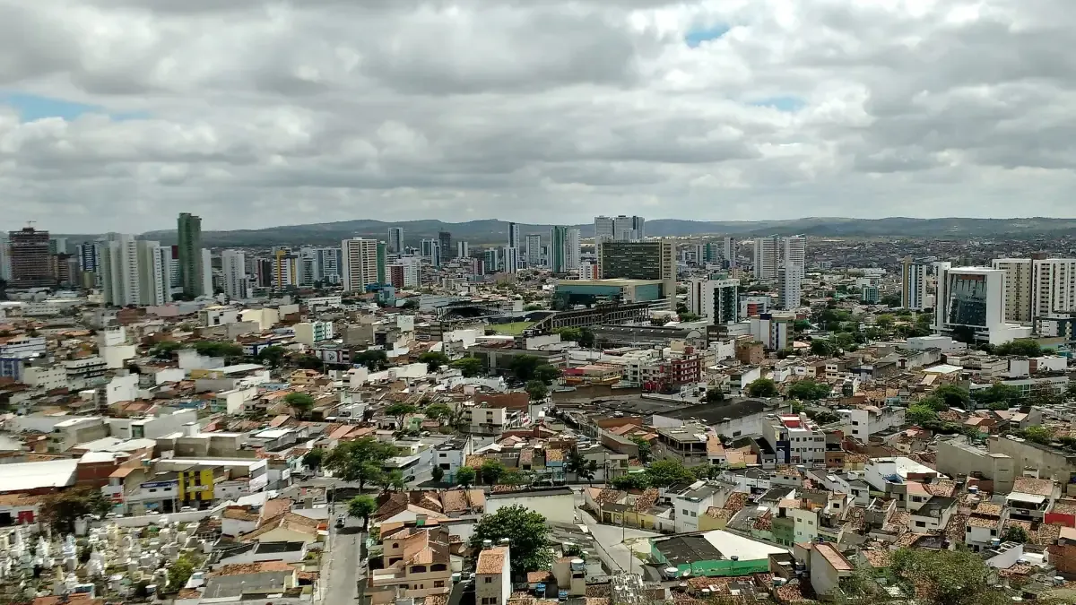 Vista da cidade de Caruaru, Pernambuco
