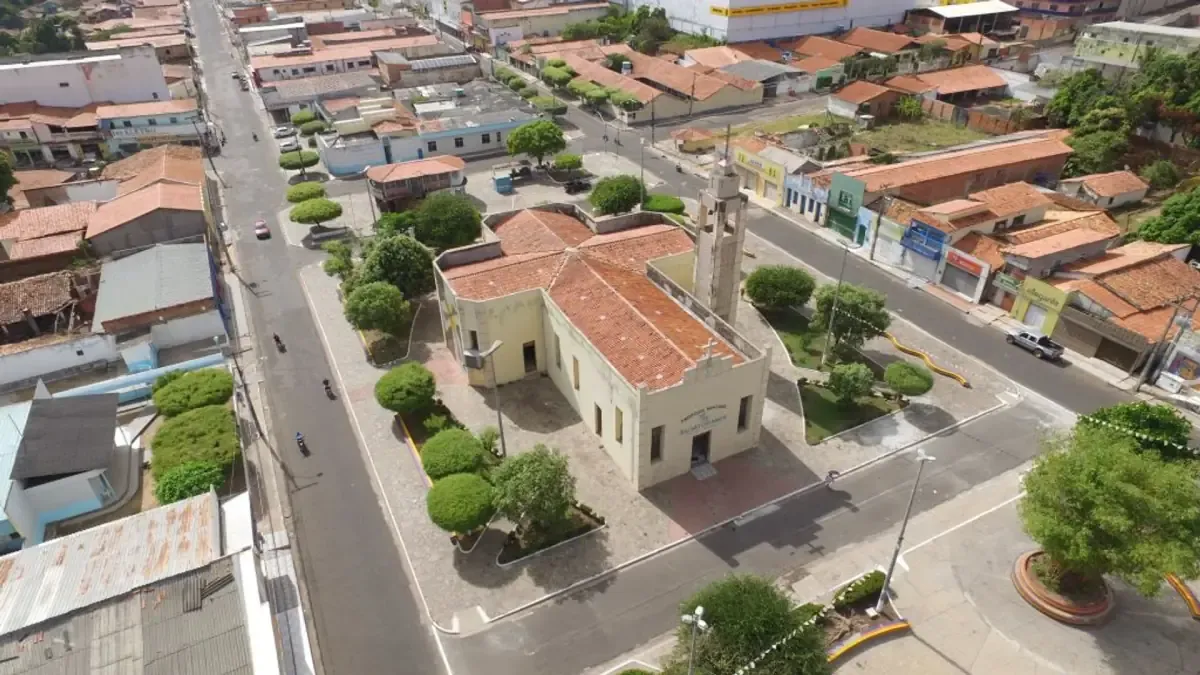 Vista da cidade de Coelho Neto, Maranhão