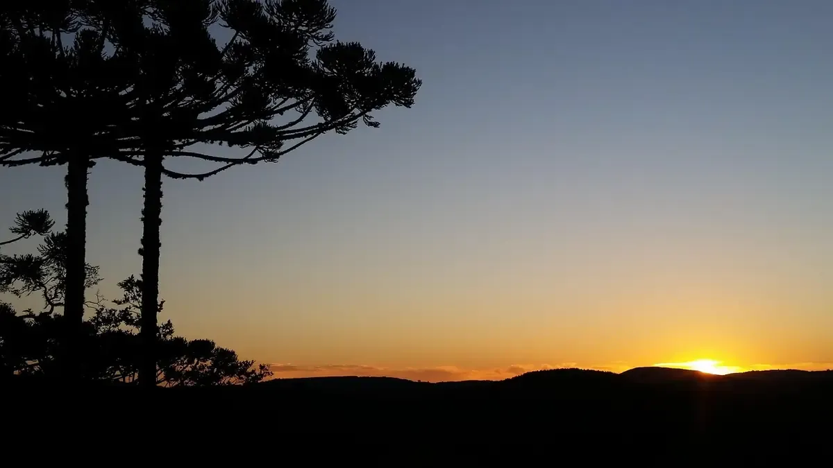 Vista da cidade de Lavras, Rio Grande do Sul