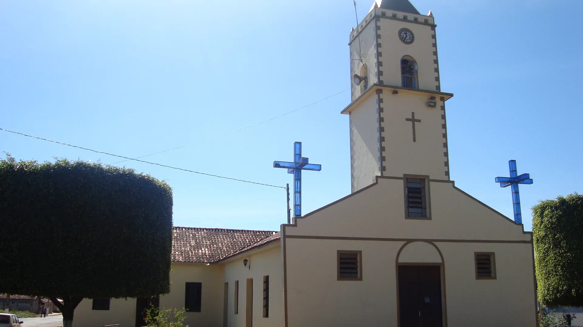 Vista da cidade de Guapé, Minas Gerais