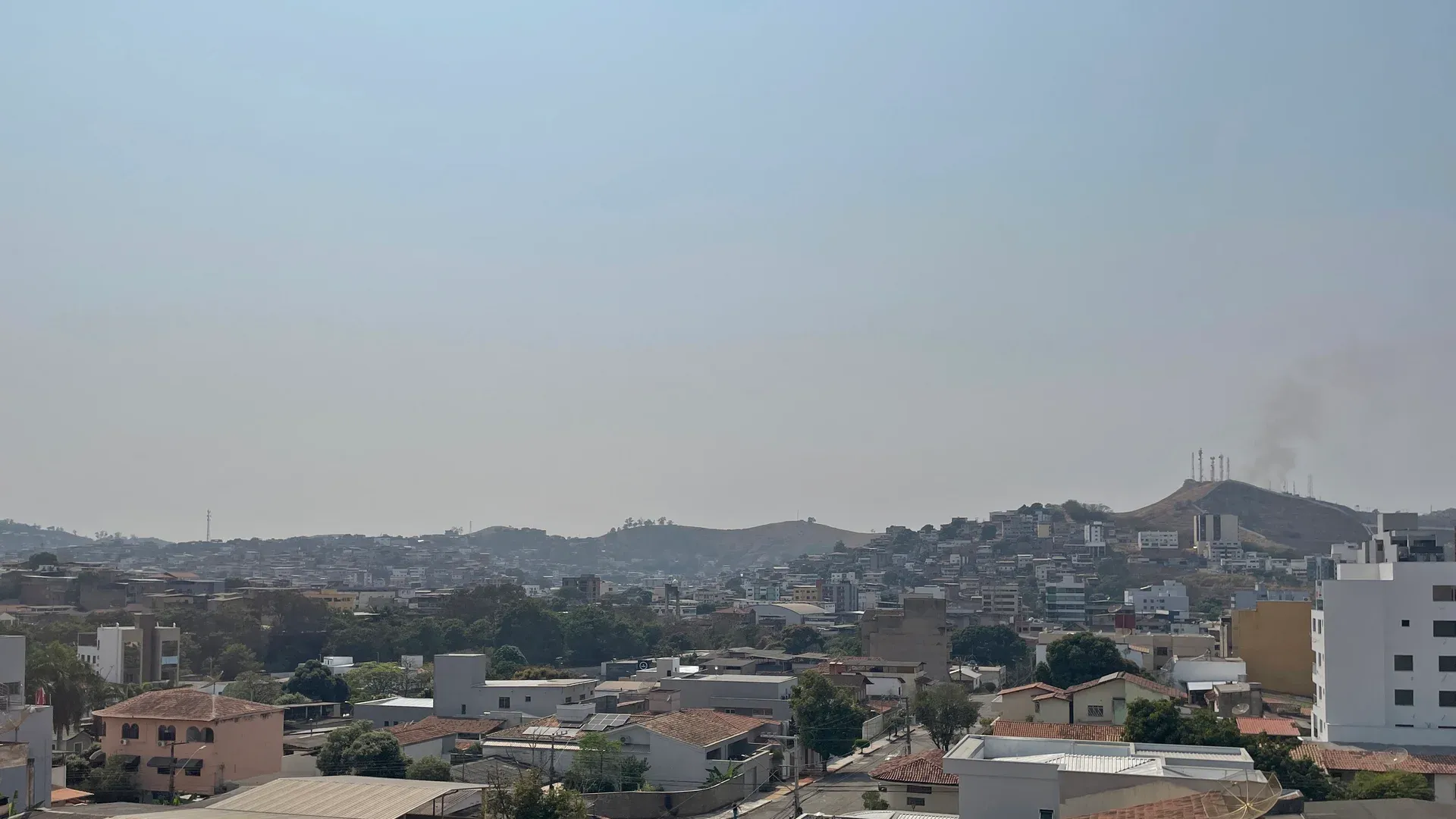 Vista da cidade de Ipatinga, Minas Gerais