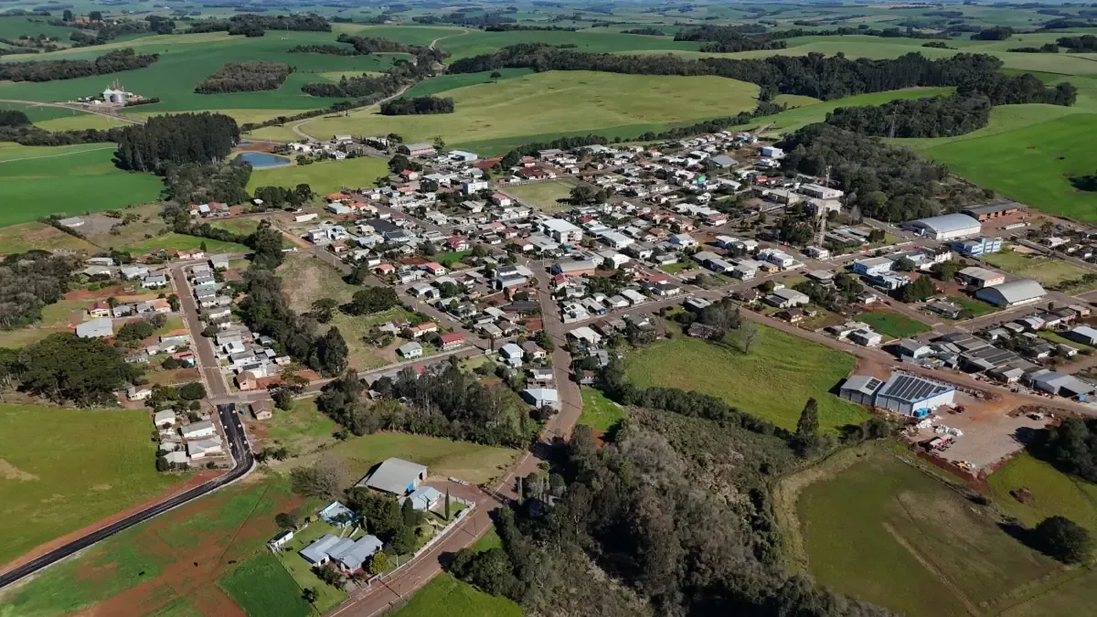 Vista da cidade de Ipiranga do Sul, Rio Grande do Sul