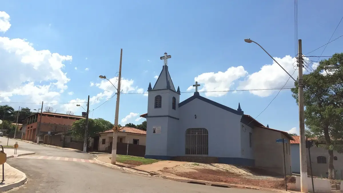 Vista da cidade de Itatiaiuçu, Minas Gerais