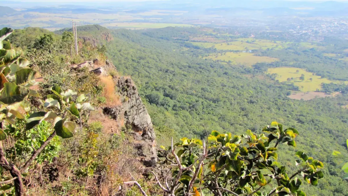 Vista da cidade de Jaraguá, Goiás