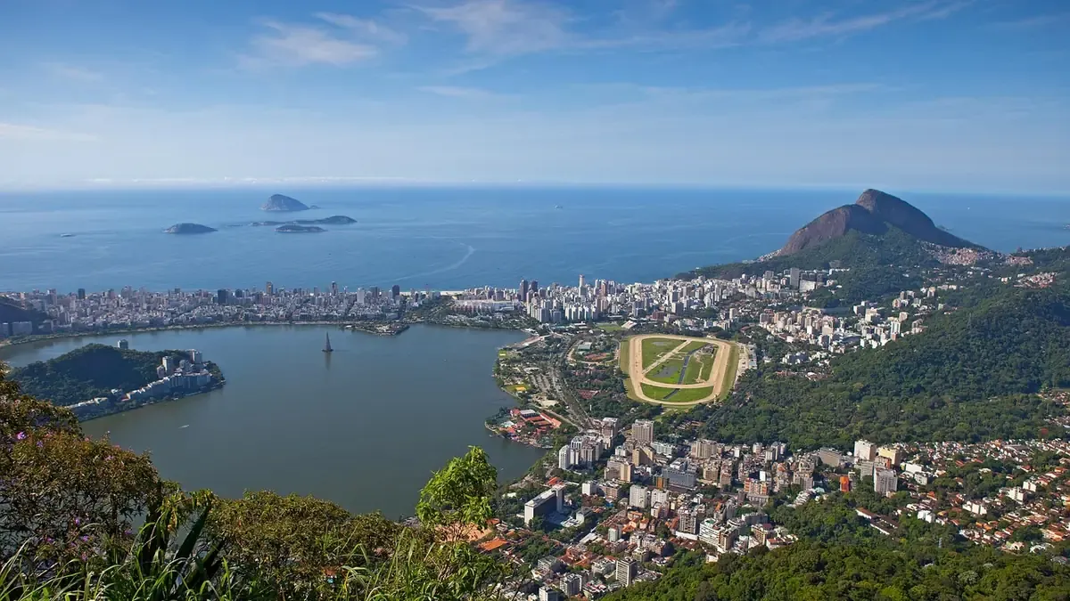 Vista da cidade de Lagoa Seca, Paraíba