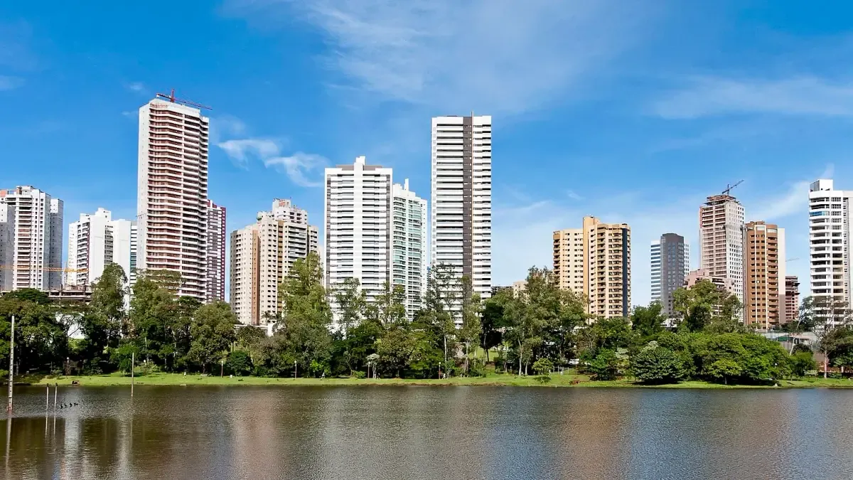 Vista da cidade de Londrina, Paraná