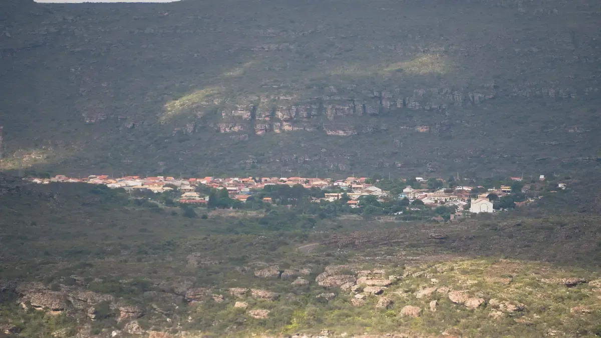 Vista da cidade de Mucugê, Bahia