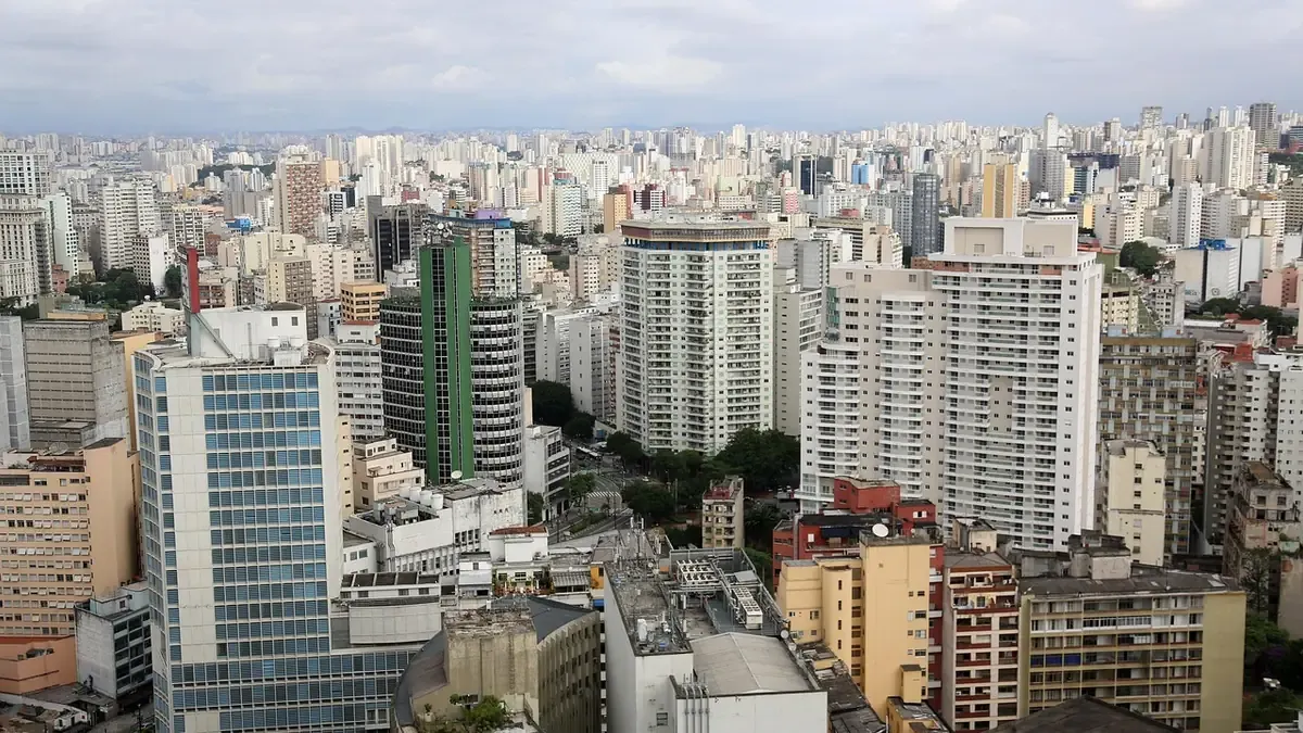 Vista da cidade de Sumaré, São Paulo