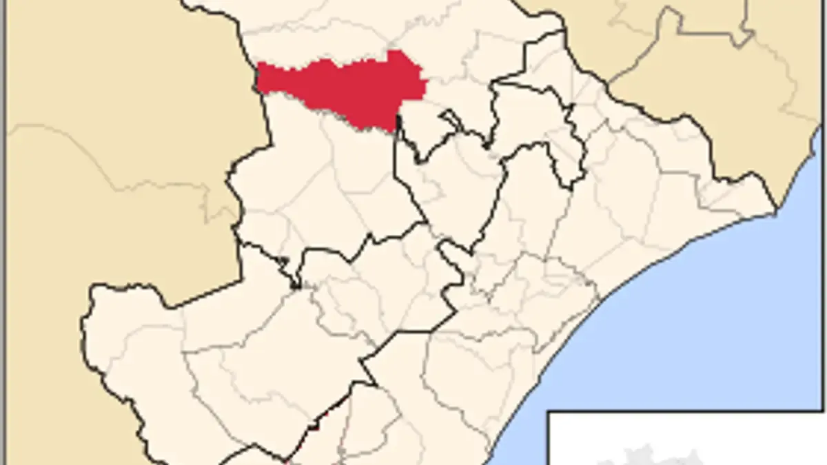 Vista da cidade de Nossa Senhora da Glória, Sergipe