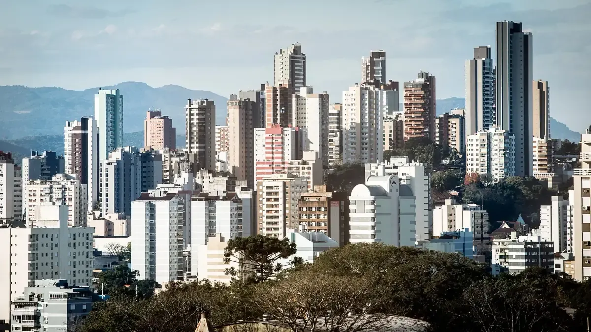 Vista da cidade de Novo Hamburgo, Rio Grande do Sul