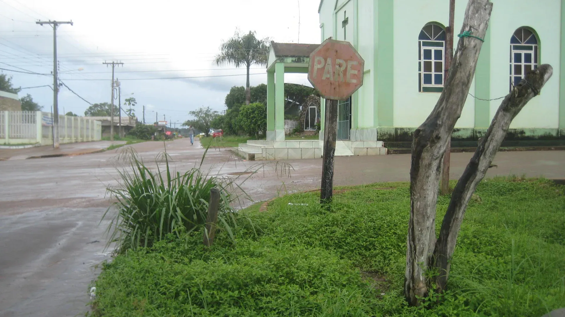 Vista da cidade de Oiapoque, Amapá