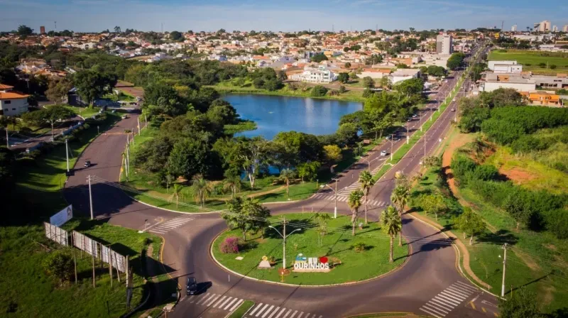 Vista da cidade de Ourinhos, São Paulo