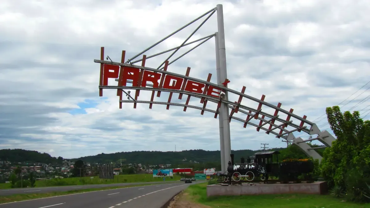 Parobé - Rio Grande do Sul Vista da cidade de Parobé, Rio Grande do Sul