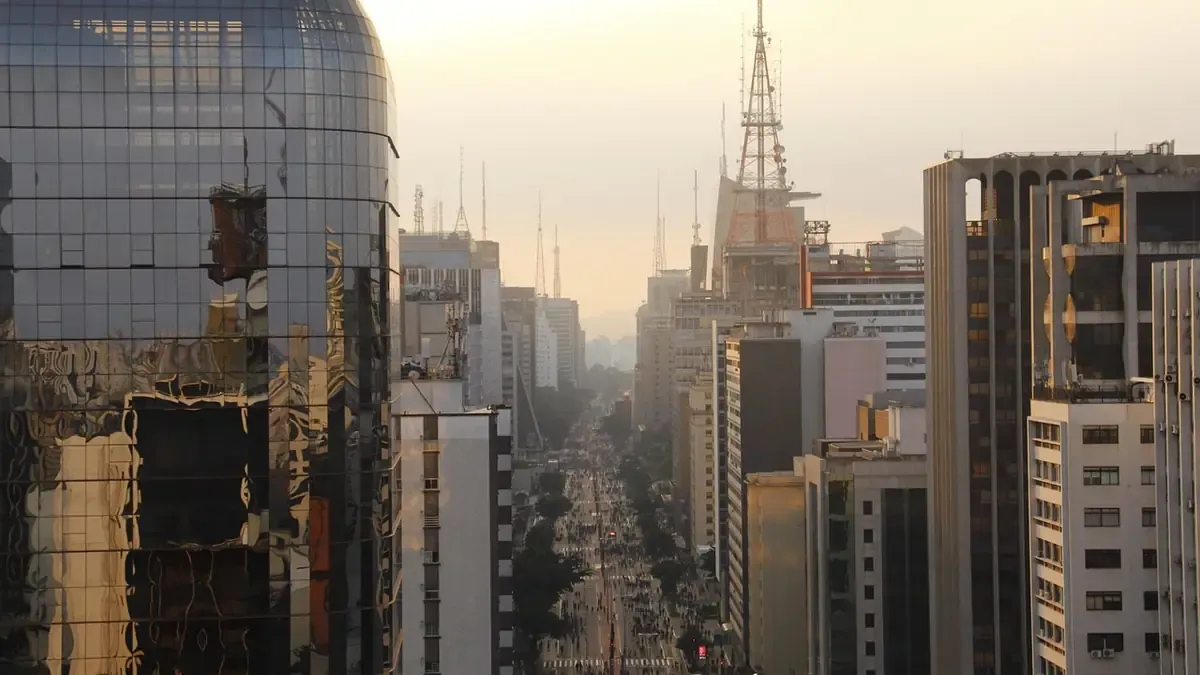 Vista da cidade de Paulista, Pernambuco