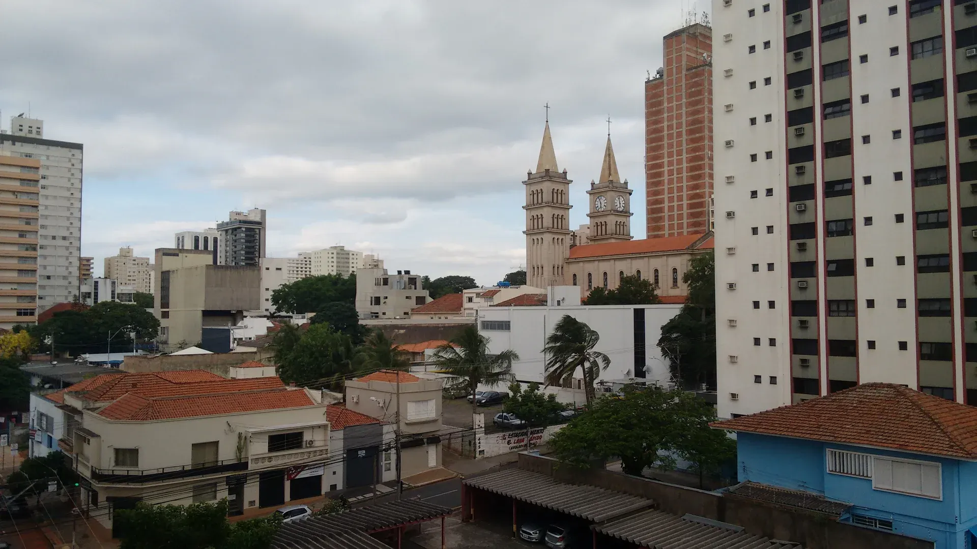 Vista da cidade de Piracicaba, São Paulo