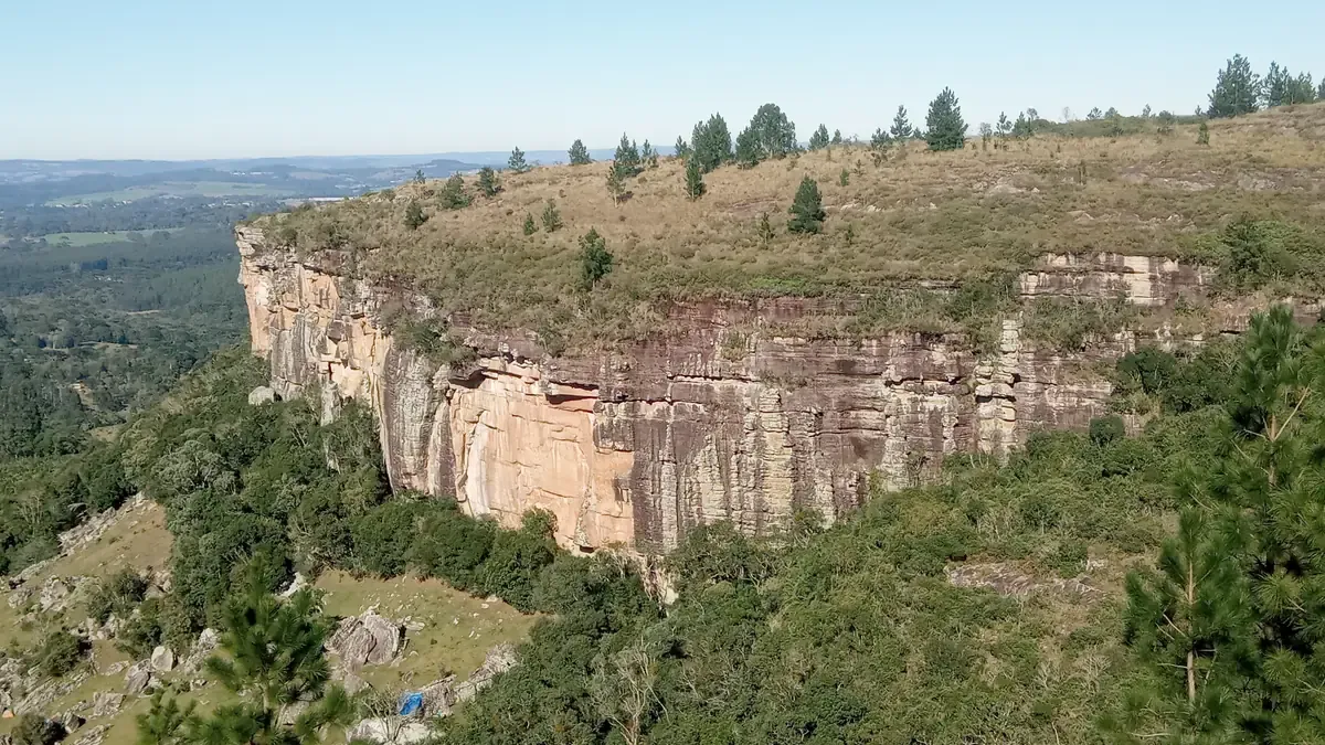 Vista da cidade de Piraí do Sul, Paraná