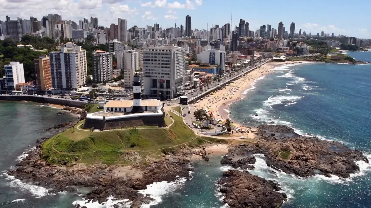 Vista da cidade de Salvador, Bahia