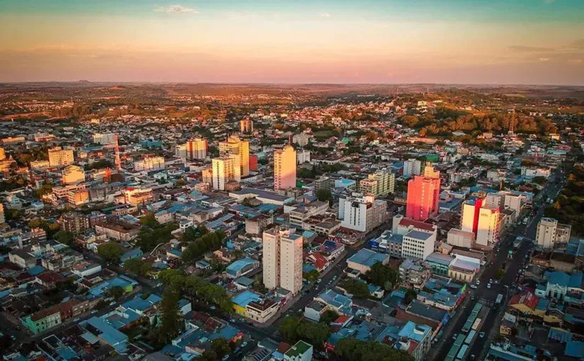 Vista da cidade de Sant'Ana do Livramento, Rio Grande do Sul