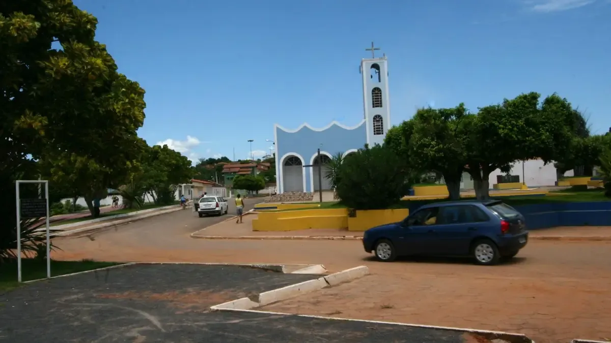 Vista da cidade de São Desidério, Bahia
