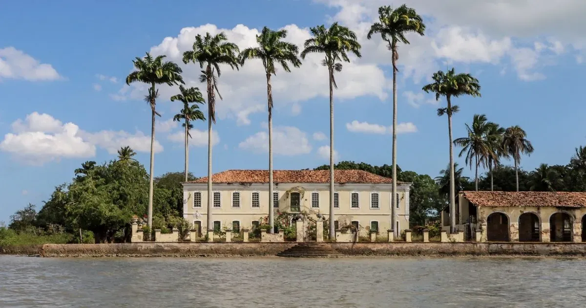 Vista da cidade de São Francisco do Conde, Bahia