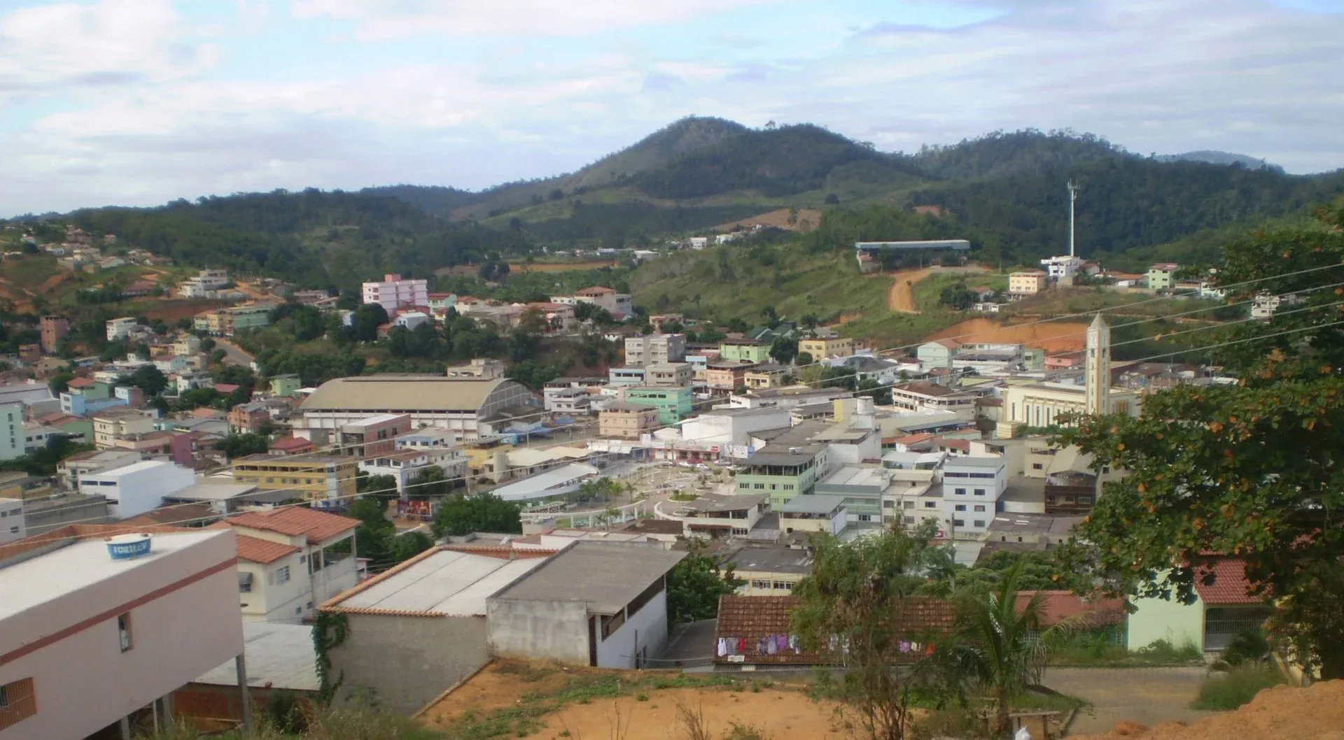 Vista da cidade de São Gabriel da Palha, Espírito Santo