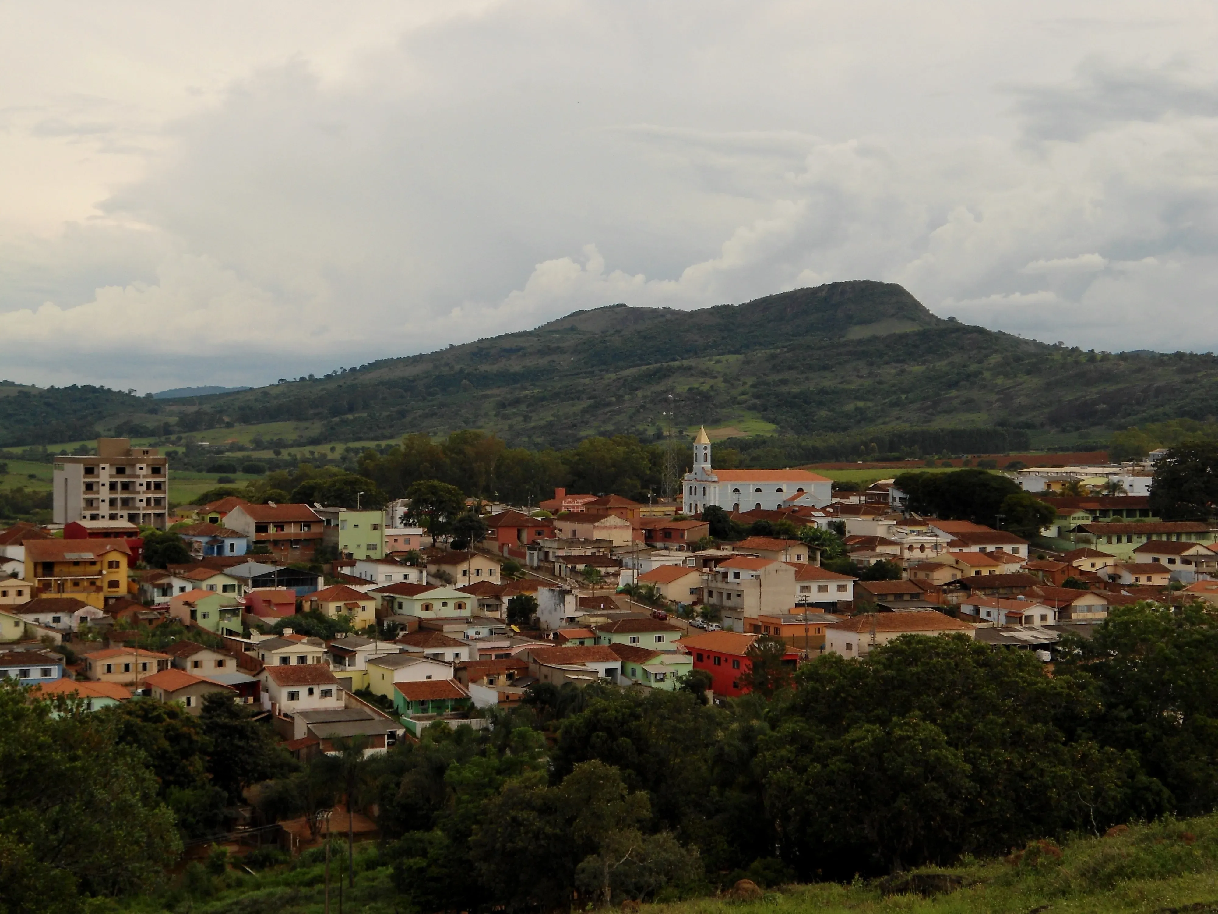 Vista da cidade de Serrania, Minas Gerais