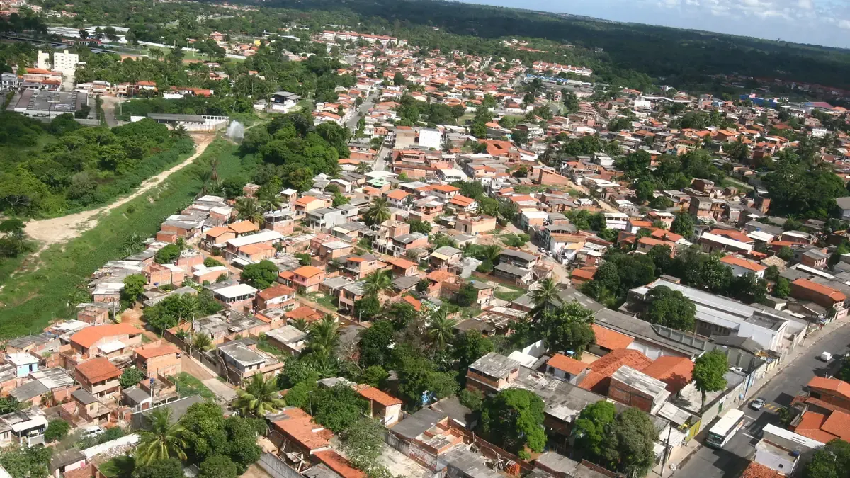 Simões Filho - Bahia Vista da cidade de Simões Filho, Bahia