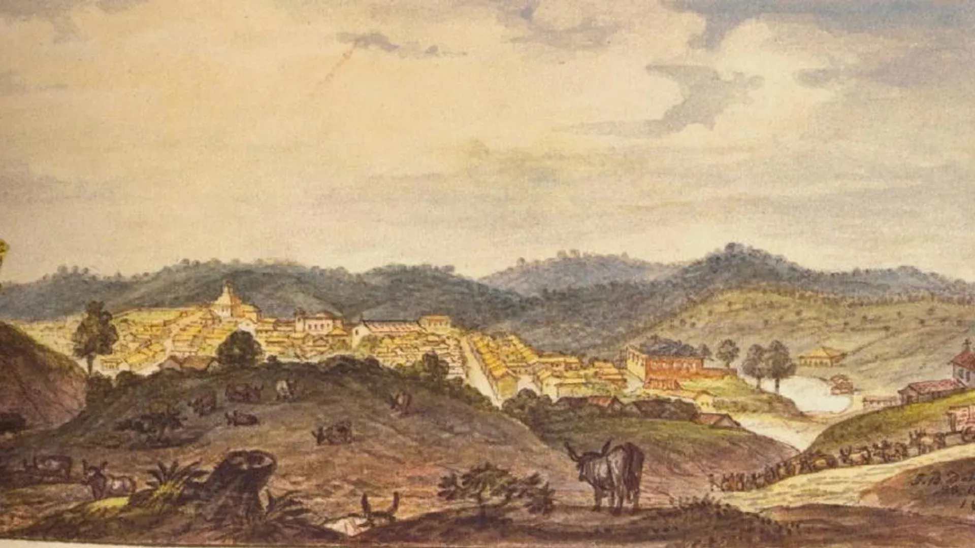 Vista da cidade de Sorocaba, São Paulo