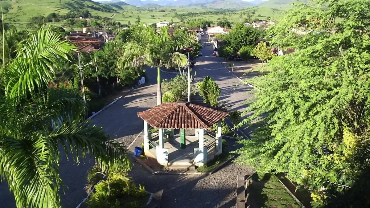 Vista da cidade de Vereda, Bahia
