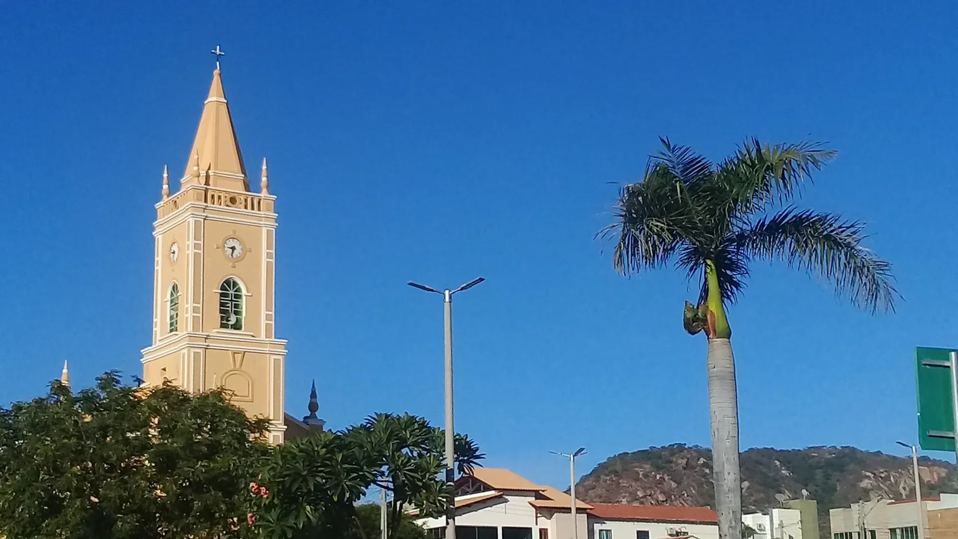 Vista da cidade de Vista Serrana, Paraíba