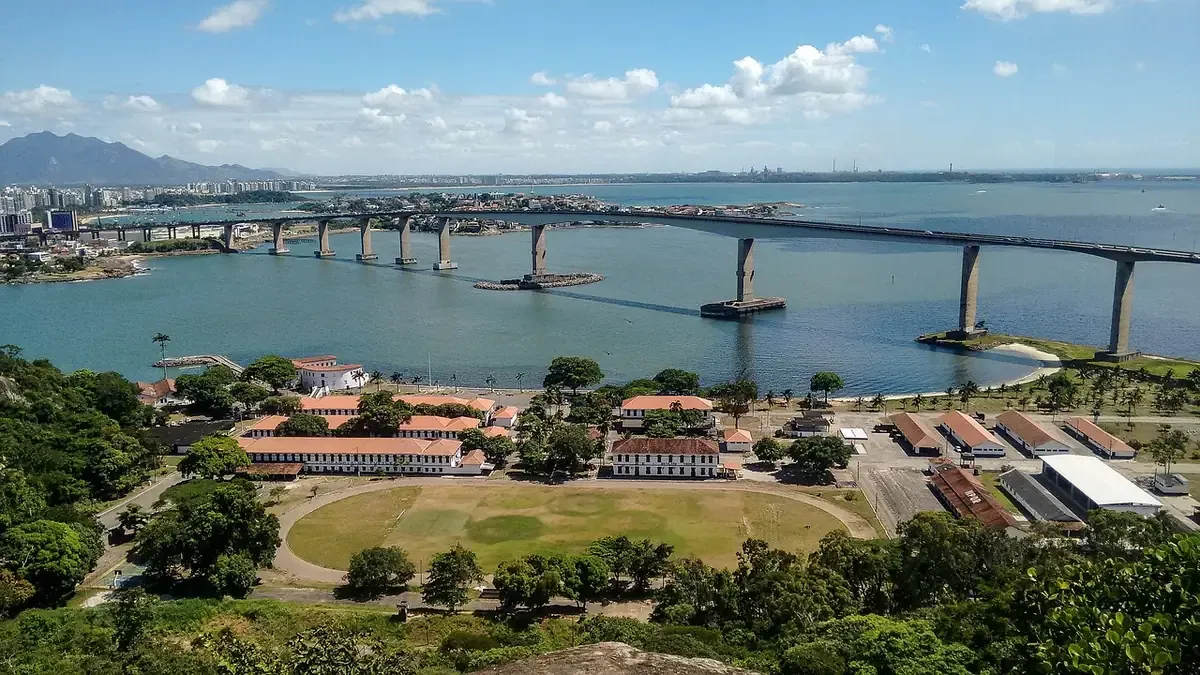 Vista da cidade de Vitória de Santo Antão, Pernambuco