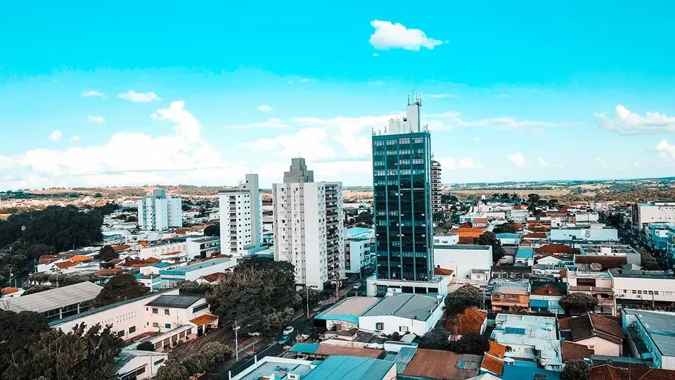 Vista da cidade de Jales, São Paulo