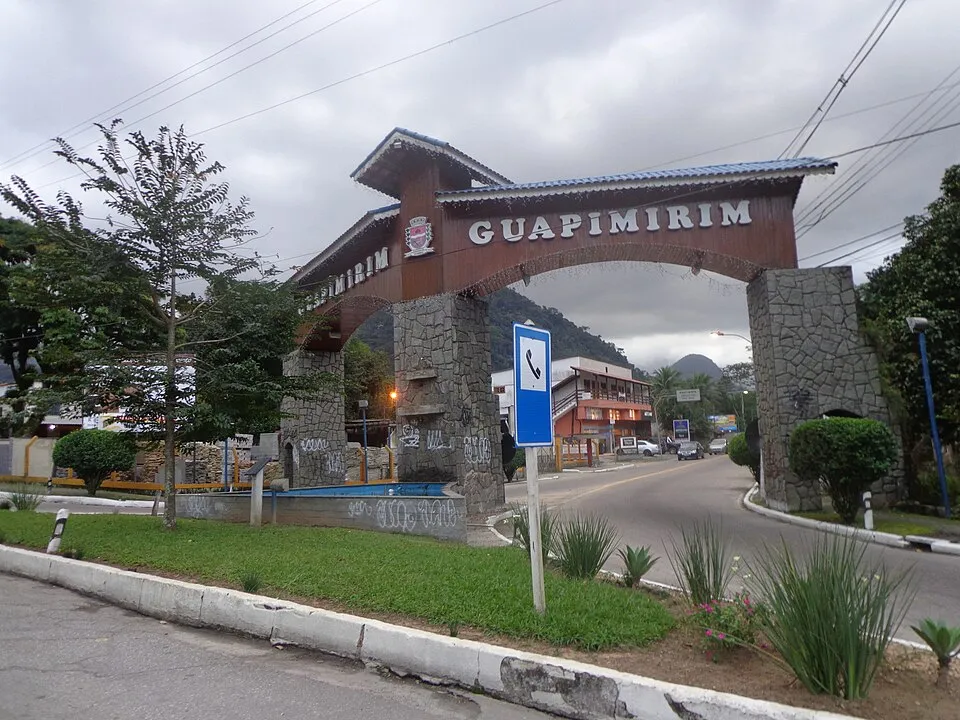 Guapimirim - Rio de Janeiro Vista da cidade de Guapimirim, Rio de Janeiro