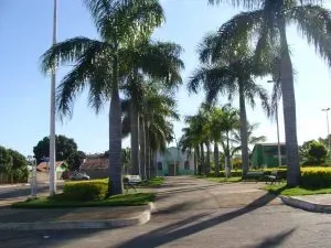 Vista da cidade de Novo Alegre, Tocantins