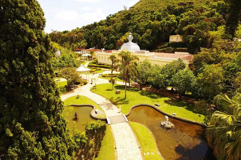 Vista da cidade de Caxambu, Minas Gerais