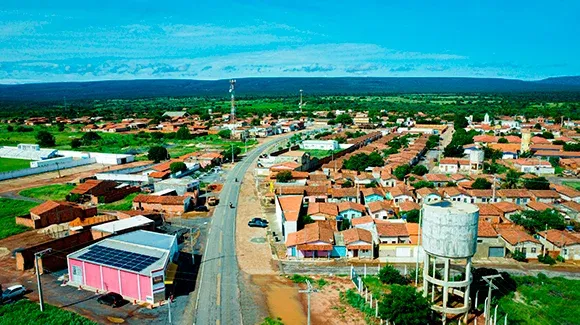 Itaguaçu da Bahia - Bahia Vista da cidade de Itaguaçu da Bahia, Bahia