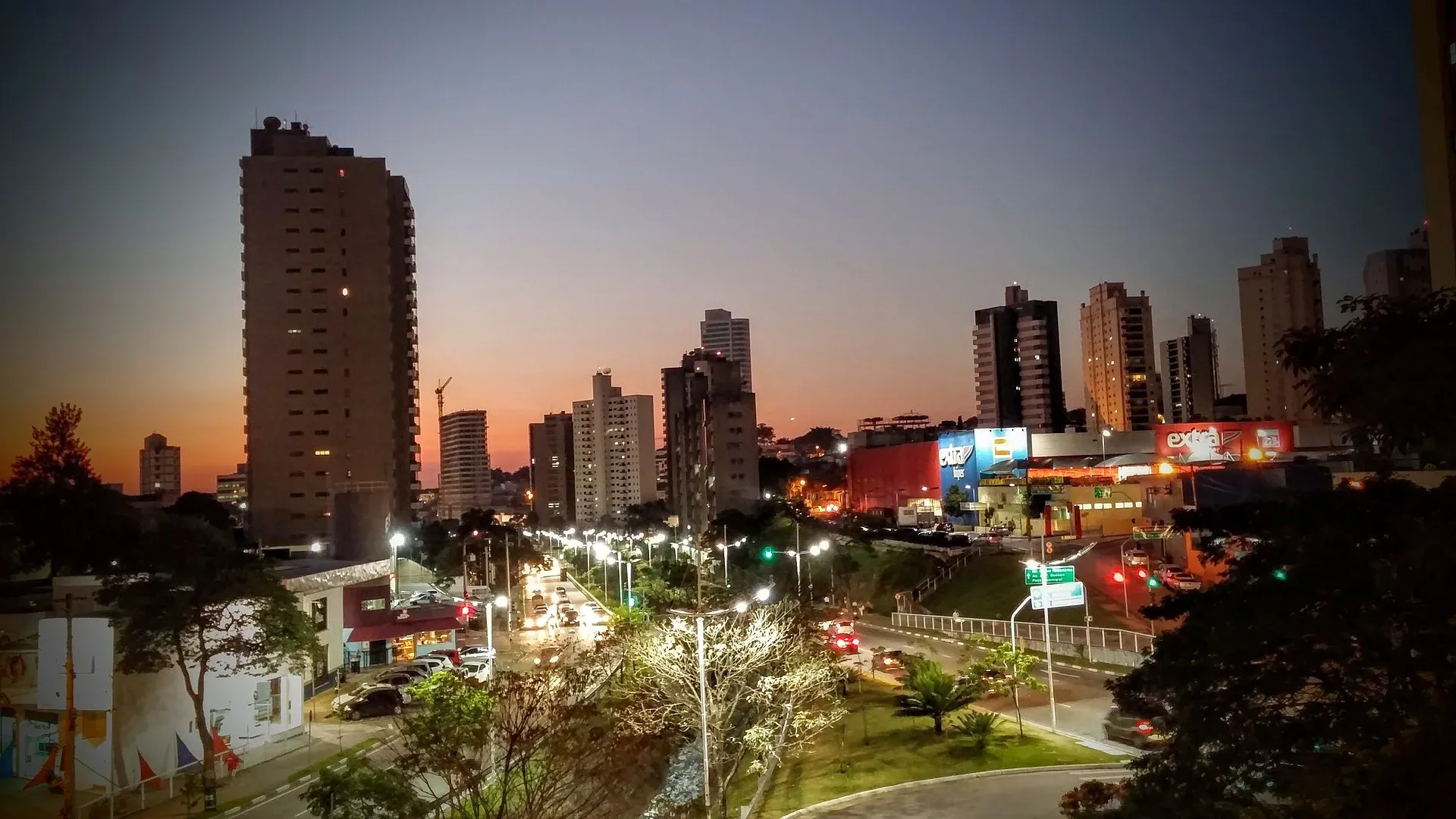 Jundiaí - São Paulo Vista da cidade de Jundiaí, São Paulo