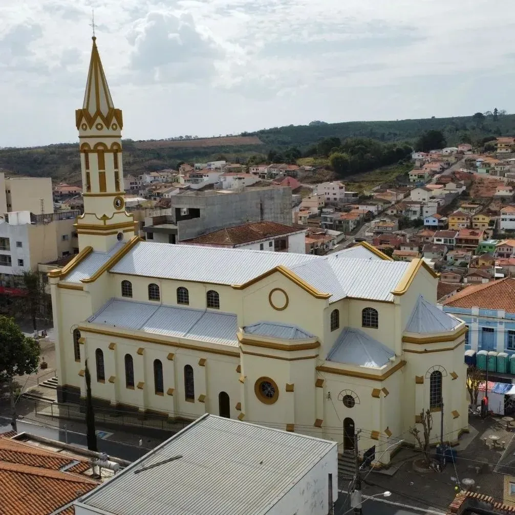Vista da cidade de Campestre, Minas Gerais