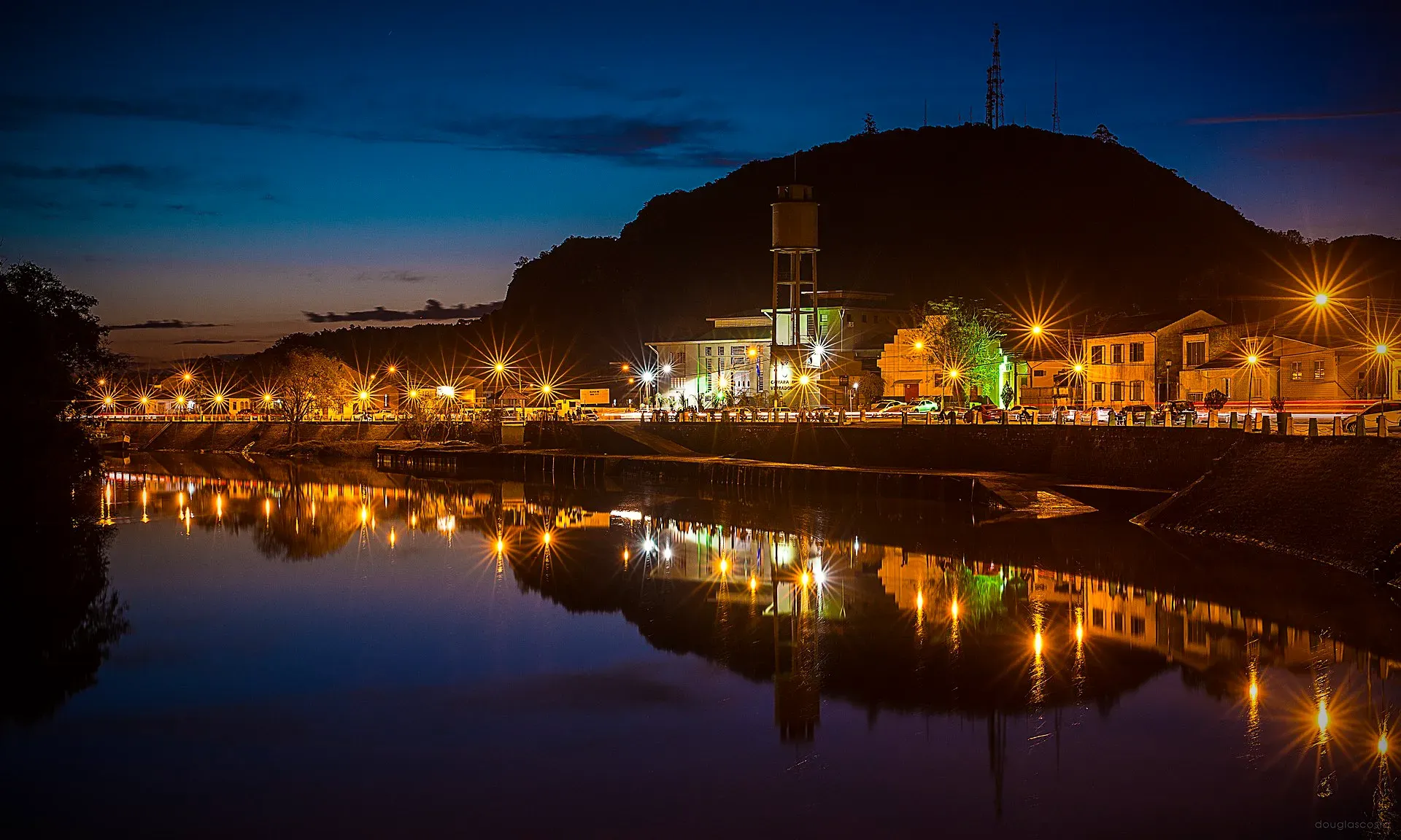Vista da cidade de Montenegro, Rio Grande do Sul
