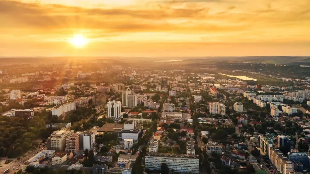 Vista da cidade de Atibaia, São Paulo